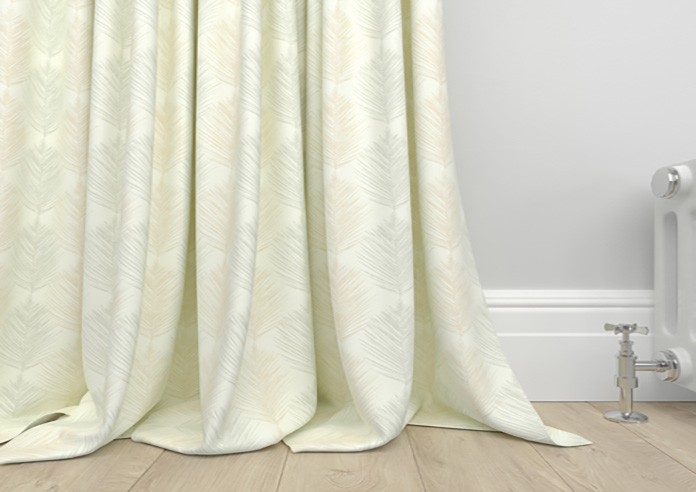 Gentle Palm, Lemon - Made to Measure Curtains - Image 6